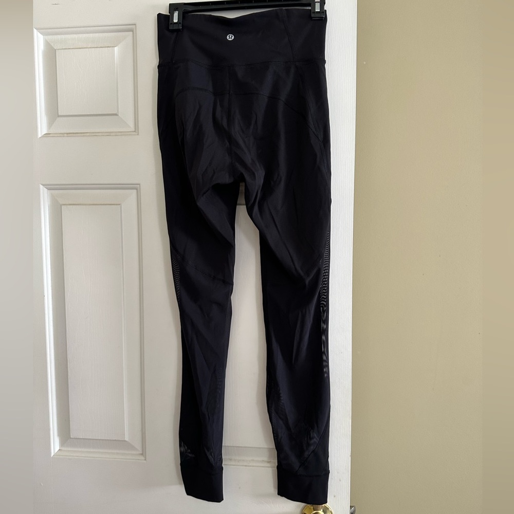 Lululemon sheer cut out leggings